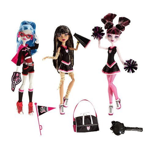 monster high fearleading Dolls