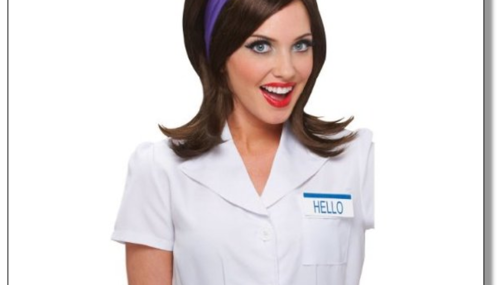 Flo Progressive Ins. Costume Wig