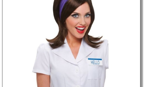 Flo Progressive Ins. Costume Wig