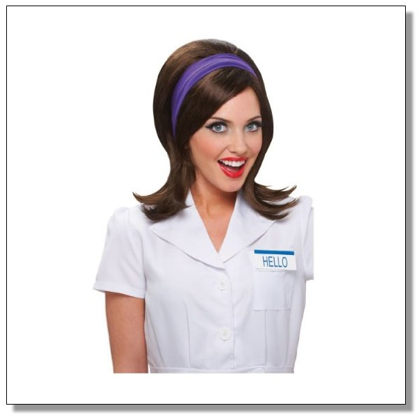 Flo Progressive Ins. Costume Wig