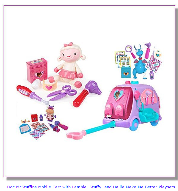 doc mcstuffins pull cart