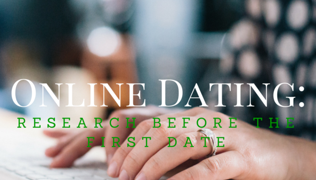 online dating; background checks