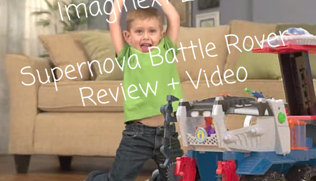 Imaginext 2-in-1 Supernova Battle Rover Review + Video