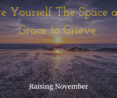 self care and grief