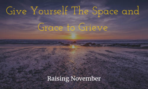 self care and grief